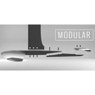 Мачта и фюзеляж Cabrinha Fusion Carbon Mast Base Kit 70cm