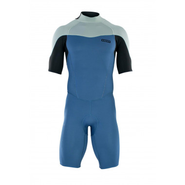 Гидрокостюм ION Element 2/2 Shorty SS Back Zip Каскадный синий 