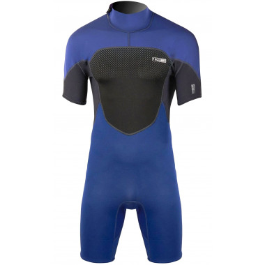 Гидрокостюм PROLIMIT Fusion Shorty 2/2 Backzip Q-lining FL blue 2023