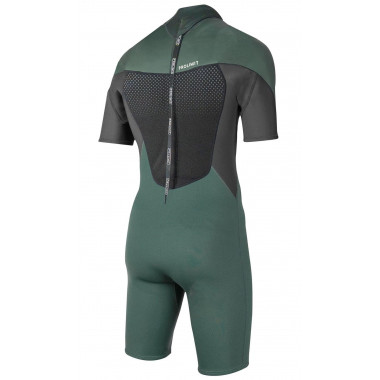 Гидрокостюм PROLIMIT Fusion Shorty 2/2 Backzip Q-lining FL teal 2023