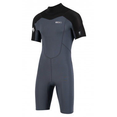 Гидрокостюм Prolimit Raider Shorty 2/2 V-Backzip DL Grey Black 2023