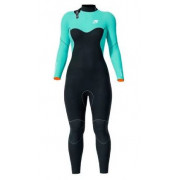 Гидрокостюм женский Mormaii 4/3 Feminino Diva Pro Black/Blue