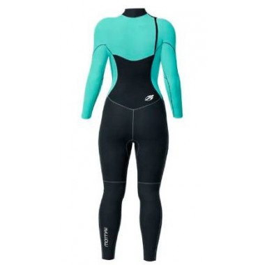 Гидрокостюм женский Mormaii 4/3 Feminino Diva Pro Black/Blue