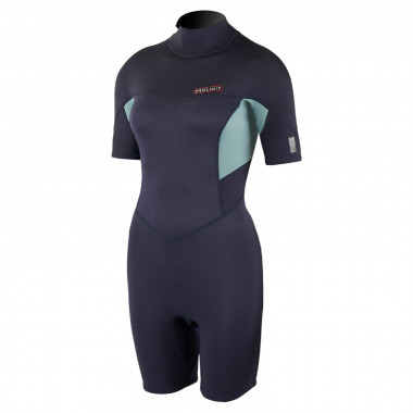 Гидрокостюм Prolimit Fire Shorty 2/2 Backzip Q-lining-FL Blue 2023