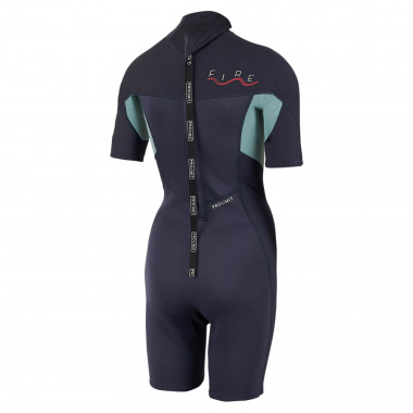 Гидрокостюм Prolimit Fire Shorty 2/2 Backzip Q-lining-FL Blue 2023