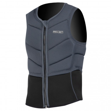 Жилет PROLIMIT FUSION SLIDER HALF PADDED FRONTZIP BLACK/GRAY 2023