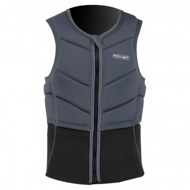 Жилет PROLIMIT FUSION SLIDER HALF PADDED FRONTZIP BLACK/GRAY 2023