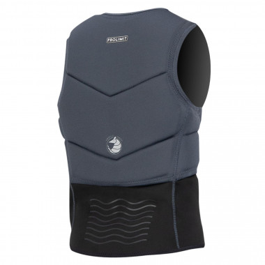 Жилет PROLIMIT FUSION SLIDER HALF PADDED FRONTZIP BLACK/GRAY 2023