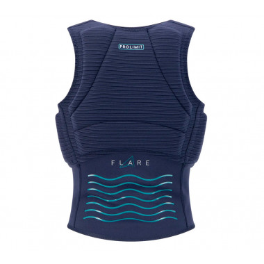 Жилет для кайта женский PROLIMIT PURE GIRL FLARE HALF PADDED SZ NAVY/TURQUOISE 2023