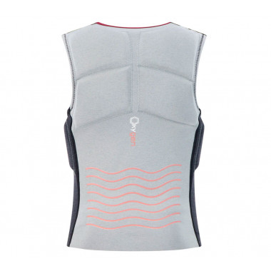 Жилет для кайта женский PROLIMIT PURE GIRL OXYGEN STRETCH HALF PADDED FZ MISTY/GREY 2023